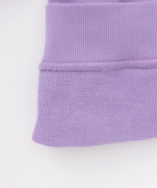 GLAZOS（グラソス）の「カレッジロゴ フロントプリント 裏毛トレーナー（スウェット・キッズ・グリーン/ラベンダー/トップグレー・150cm/160cm/170cm）」の8枚目の写真