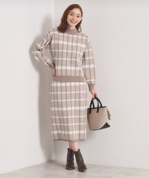 ITS'DEMO | 【手洗い可】タイトスカートニットセットアップ(セットアップ)