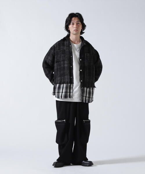 GEN_DAI（ゲンダイ）の「GEN_DAI/ゲンダイ/Studs Cargo Pants（カーゴパンツ・メンズ・ブラック・0/2/1）」の14枚目の写真