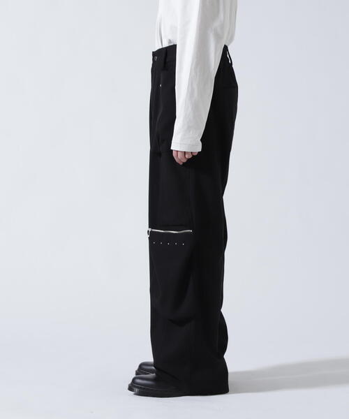 GEN_DAI（ゲンダイ）の「GEN_DAI/ゲンダイ/Studs Cargo Pants（カーゴパンツ・メンズ・ブラック・0/2/1）」の15枚目の写真