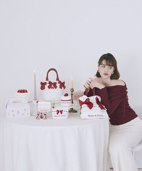 メゾンドフルール ガトーフレーズ2Wayバッグ 新品 ガトーフレーズ2Wayバッグ（ハンドバッグ）｜Maison de FLEUR