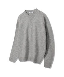 POLYGRAM（ポリグラム）の「ソフトウールブレンドヘンリーネックニット - 5カラー（ニット/セーター）」