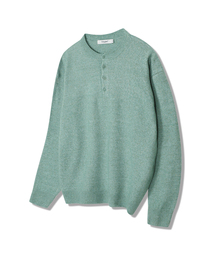 POLYGRAM（ポリグラム）の「ソフトウールブレンドヘンリーネックニット - 5カラー（ニット/セーター）」