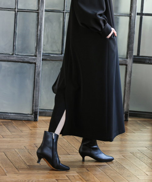 JOURNAL STANDARD（ジャーナルスタンダード）の「《WEB限定追加》ダブルクロスロングワンピース（ワンピース・レディース・ブラック/ネイビー・38/36）」の17枚目の写真