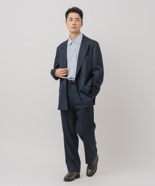 EDIFICE（エディフィス）の「E. SC-4ボタン ジャケット OFFLIMITS【セットアップ着用可能】（テーラードジャケット・メンズ・ネイビー/ブラック・LARGE/SMALL/MEDIUM）」の13枚目の写真