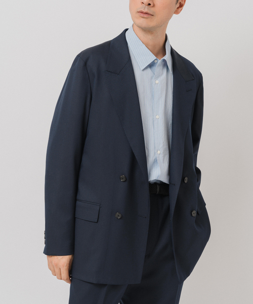 EDIFICE（エディフィス）の「E. SC-4ボタン ジャケット OFFLIMITS【セットアップ着用可能】（テーラードジャケット・メンズ・ネイビー/ブラック・LARGE/SMALL/MEDIUM）」の9枚目の写真