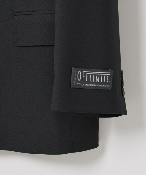 EDIFICE（エディフィス）の「E. SC-4ボタン ジャケット OFFLIMITS【セットアップ着用可能】（テーラードジャケット・メンズ・ネイビー/ブラック・LARGE/SMALL/MEDIUM）」の3枚目の写真
