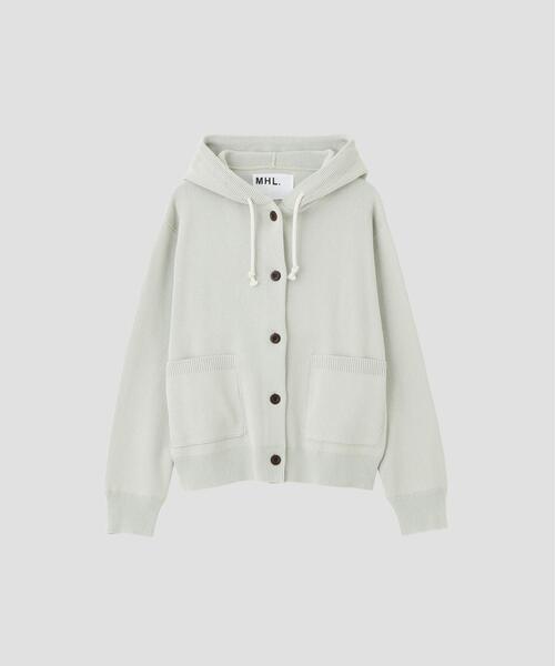 MHL.(エムエイチエル)の「VINTAGE DRY COTTON KNITWEAR(カーディガン/ボレロ・レディース・ホワイト系その他3/ネイビー系1・2)」の13枚目の写真