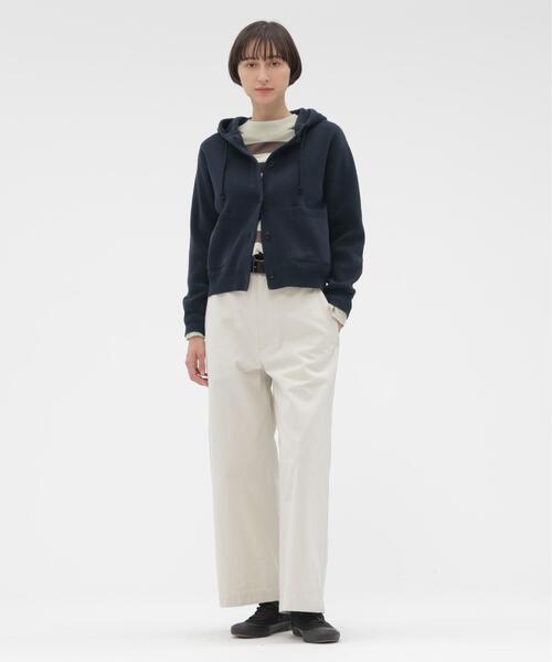 MHL.(エムエイチエル)の「VINTAGE DRY COTTON KNITWEAR(カーディガン/ボレロ・レディース・ホワイト系その他3/ネイビー系1・2)」の16枚目の写真