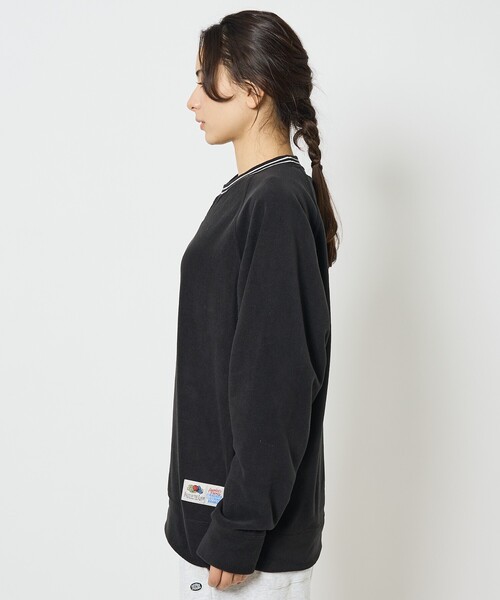 FRUIT OF THE LOOM(フルーツオブザルーム)の「【FRUIT OF THE LOOM(フルーツオブザルーム)】COZY SOFT FLEECE PULLOVER / フリーススウェット/ユニセックス/【WEB限定】(スウェット・メンズ・ブラック/アイボリー/ブラウン・L/XL/M)」の9枚目の写真