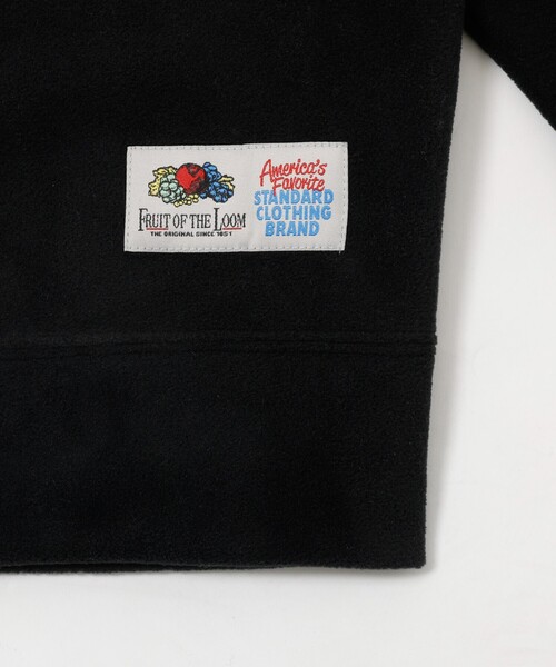 FRUIT OF THE LOOM(フルーツオブザルーム)の「【FRUIT OF THE LOOM(フルーツオブザルーム)】COZY SOFT FLEECE PULLOVER / フリーススウェット/ユニセックス/【WEB限定】(スウェット・メンズ・ブラック/アイボリー/ブラウン・L/XL/M)」の16枚目の写真