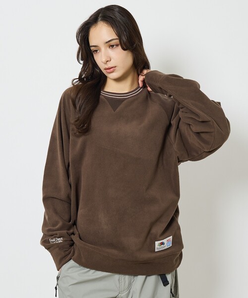 FRUIT OF THE LOOM(フルーツオブザルーム)の「【FRUIT OF THE LOOM(フルーツオブザルーム)】COZY SOFT FLEECE PULLOVER / フリーススウェット/ユニセックス/【WEB限定】(スウェット・メンズ・ブラック/アイボリー/ブラウン・L/XL/M)」の20枚目の写真