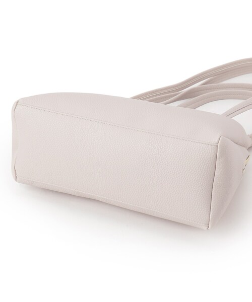 SHOO・LA・RUE（シューラルー）の「【軽量/2WAY】ロングハンドル ラウンドトートバッグ（トートバッグ・レディース・ベージュ/グレー/ブラック・00）」の13枚目の写真