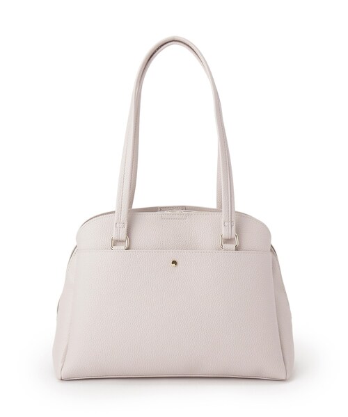 SHOO・LA・RUE（シューラルー）の「【軽量/2WAY】ロングハンドル ラウンドトートバッグ（トートバッグ・レディース・ベージュ/グレー/ブラック・00）」の12枚目の写真