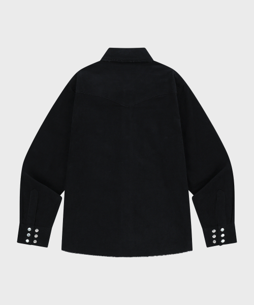 THEVINYLHOUSE(ザバイニルハウス)の「CORDUROY WESTERN SHIRTS BLACK(シャツ/ブラウス・メンズ・その他・S/M)」の7枚目の写真