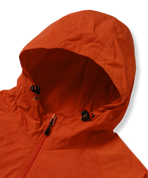 BROWNBREATH（ブラウンブレス）の「TAG NYLON RAGLAN JACKET - ORANGE（ナイロンジャケット・レディース・その他・M/L/S）」の4枚目の写真