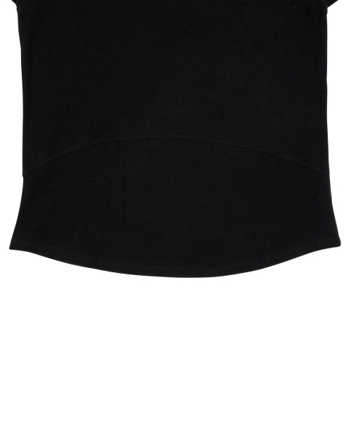 THECOLDESTMOMENT(ザコールデストモーメント)の「(w) TCM mini logo curved T (black)(Tシャツ/カットソー・レディース・その他・ONE SIZE)」の5枚目の写真
