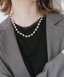 SMELLY | パールビーズネックレス(ネックレス)