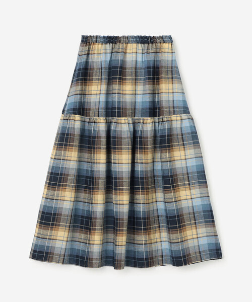 O'NEIL of DUBLIN(オニールオブダブリン)の「O'NEIL OF DUBLIN | ティアードスカート CHECK WOMEN(スカート・レディース・ブルー系その他5/ブルー系その他/ブルー系その他6・8)」の15枚目の写真