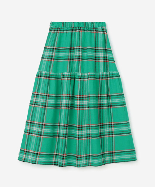 O'NEIL of DUBLIN(オニールオブダブリン)の「O'NEIL OF DUBLIN | ティアードスカート CHECK WOMEN(スカート・レディース・ブルー系その他5/ブルー系その他/ブルー系その他6・8)」の18枚目の写真