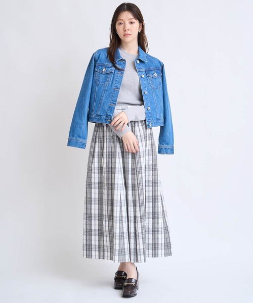 NOELA(ノエラ)の「デニムジャケット(デニムジャケット・レディース・ダークインディゴブルー/インディゴブルー・フリー)」の8枚目の写真