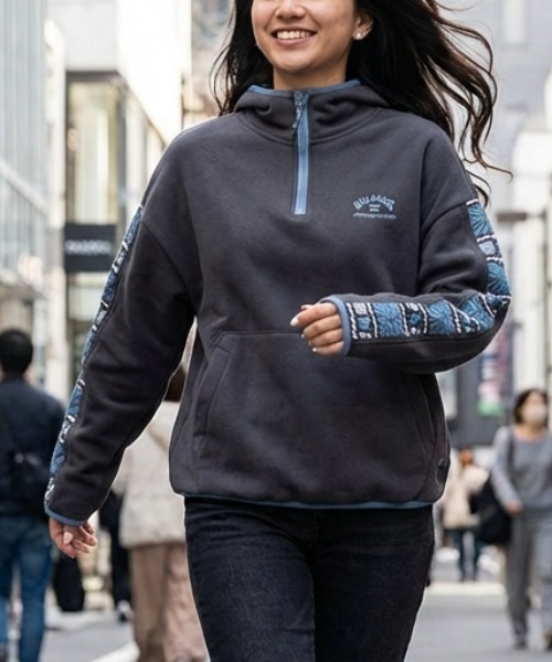 BILLABONG ADIV SWEAT PARKA — худи с капюшоном, пуловер-парка, длинные рукава
