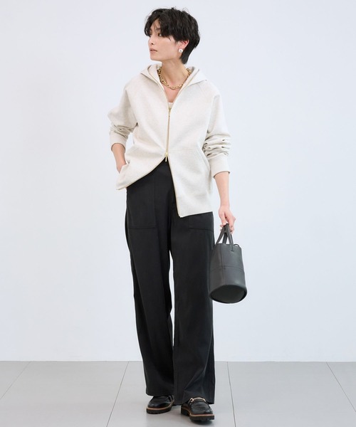 BARNYARDSTORM（バンヤードストーム）の「BARNYARDSTORM / NEW Wフェイスパーカー【WEB限定カラー・WEB限定サイズL】（パーカー・レディース・サックスブルー/グレー/ホワイト/ベージュ/オートミール・S/M/L）」の22枚目の写真