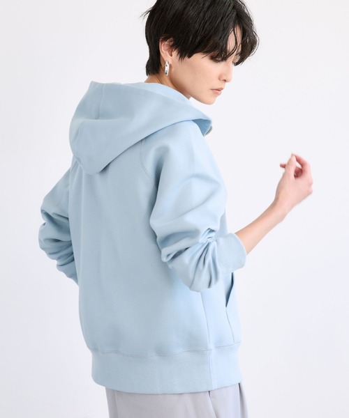 BARNYARDSTORM（バンヤードストーム）の「BARNYARDSTORM / NEW Wフェイスパーカー【WEB限定カラー・WEB限定サイズL】（パーカー・レディース・サックスブルー/グレー/ホワイト/ベージュ/オートミール・S/M/L）」の19枚目の写真