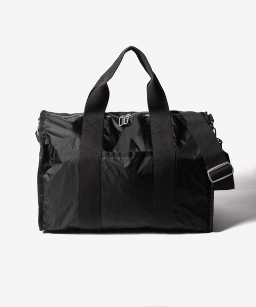 【未使用級✨】レスポートサック　ボストンバッグ　ブラック　大容量　旅行用 セール】LeSportsac ESSENTIAL MEDIUM DUFFLE レスポートサック