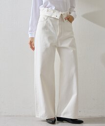 Whim Gazette（ウィムガゼット）の「ハイウエストデニムパンツ（デニムパンツ）」