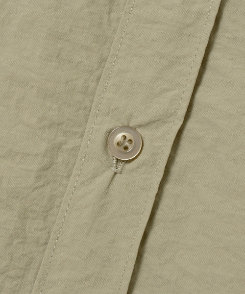 BROWNBREATH（ブラウンブレス）の「NYLON WORK SHIRTS - BEIGE（シャツ/ブラウス・レディース・その他・S/M/L/XL）」の10枚目の写真