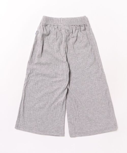 aimoha(アイモハ)の「【aimoha-KIDS-】キッズ リブワイドパンツ(その他パンツ・キッズ・ベージュ/ブラック/グレー・130/140/120/110/100/90)」の4枚目の写真