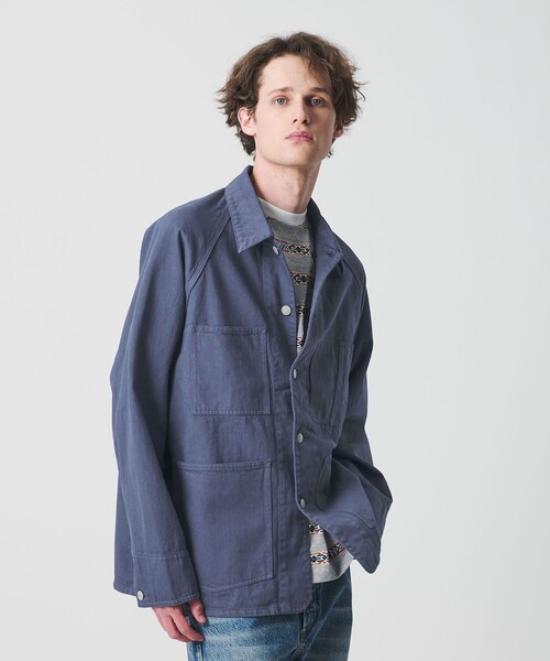 CGS.＞オーガニックコットン デニム カバーオール ジャケット