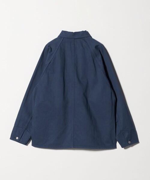 California General Store（California General Store）の「＜CGS.＞オーガニックコットン デニム カバーオール ジャケット（セットアップ・メンズ・ホワイト/ロイヤルブルー・S/M/L）」の11枚目の写真