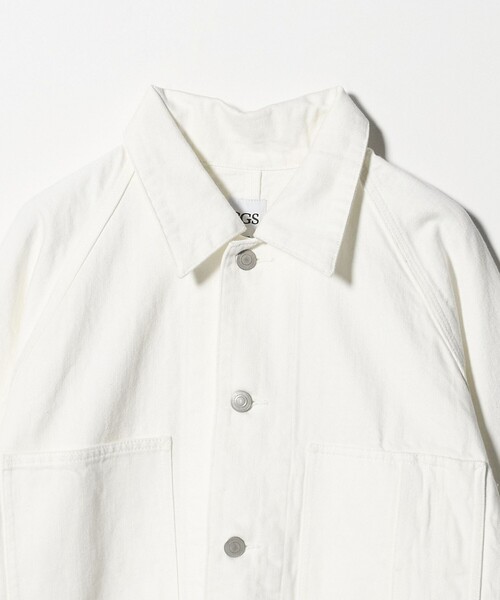 CGS.＞オーガニックコットン デニム カバーオール ジャケット