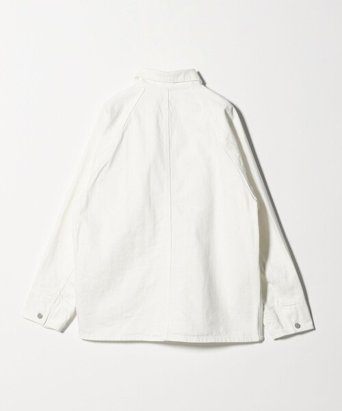 California General Store（California General Store）の「＜CGS.＞オーガニックコットン デニム カバーオール ジャケット（セットアップ・メンズ・ホワイト/ロイヤルブルー・S/M/L）」の4枚目の写真