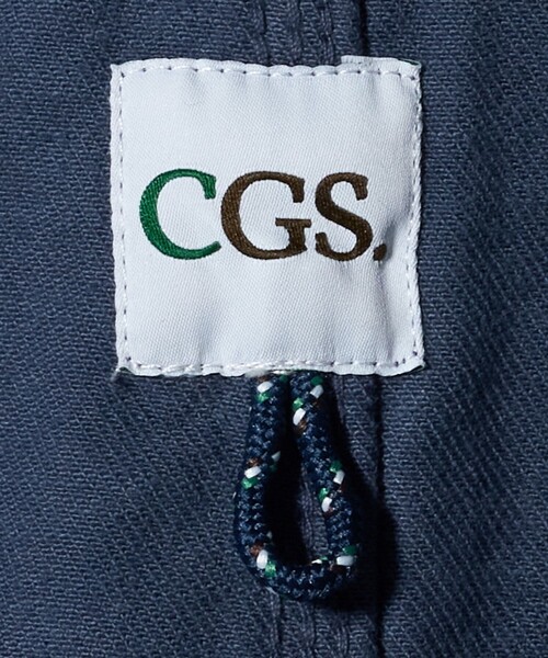 California General Store（California General Store）の「＜CGS.＞オーガニックコットン デニム カバーオール ジャケット（セットアップ・メンズ・ホワイト/ロイヤルブルー・S/M/L）」の8枚目の写真