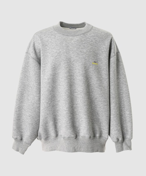 kolor BEACON（カラービーコン）の「26SBM-T05231（スウェット・メンズ・ヘザーグレー/カーキ/ブラック・1/2）」の2枚目の写真