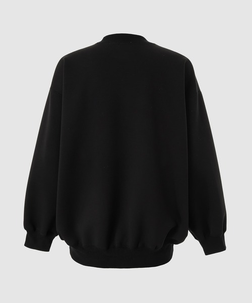 kolor BEACON（カラービーコン）の「26SBM-T05231（スウェット・メンズ・ヘザーグレー/カーキ/ブラック・1/2）」の4枚目の写真