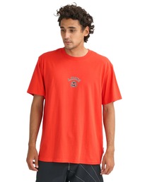 BILLABONG メンズ A.I. BIO WAVE PREMIU Tシャツ 【2026年春夏モデル】/ビラボンアンディアイアインズコラボモデル半袖Tシャツ