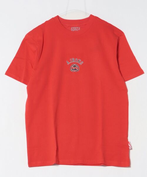 BILLABONG(ビラボン)の「BILLABONG メンズ A.I. BIO WAVE PREMIU Tシャツ 【2026年春夏モデル】/ビラボンアンディアイアインズコラボモデル半袖Tシャツ(Tシャツ/カットソー・メンズ・レッド・X-LARGE/LARGE/MEDIUM)」の7枚目の写真