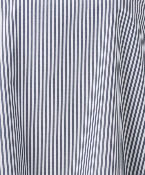 MK MICHEL KLEIN（エムケーミッシェルクラン）の「ロールネック ギャザースリーブブラウス/接触冷感/洗える（シャツ/ブラウス・レディース・ライトブルー/ラベンダー/ネイビー・38）」の11枚目の写真