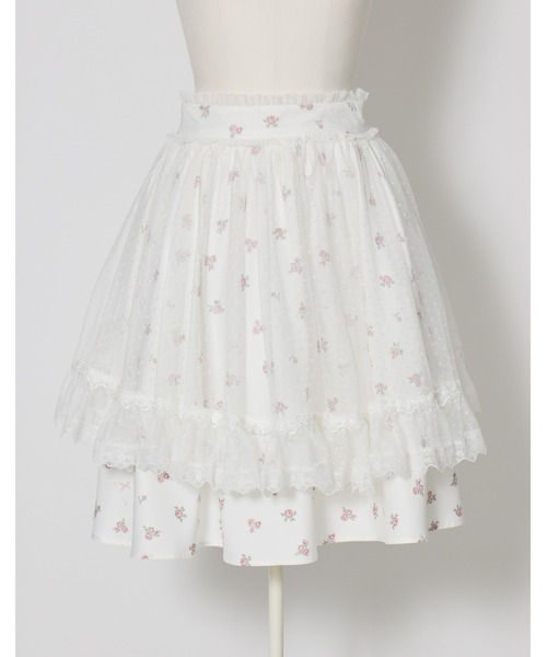 mellfy memory(メルフィーメモリー)の「Love to doll baby rose skirt(スカート・レディース・ピンク/ホワイト・Mサイズ/mini/Sサイズ/long/Sサイズ/mini/Mサイズ/long)」の20枚目の写真
