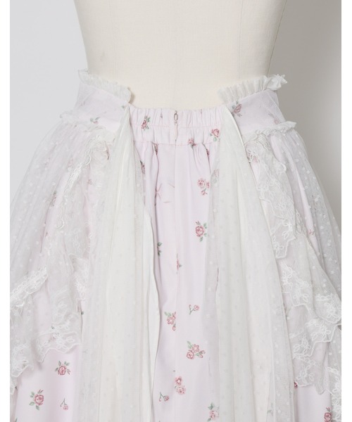 mellfy memory(メルフィーメモリー)の「Love to doll baby rose skirt(スカート・レディース・ピンク/ホワイト・Mサイズ/mini/Sサイズ/long/Sサイズ/mini/Mサイズ/long)」の18枚目の写真