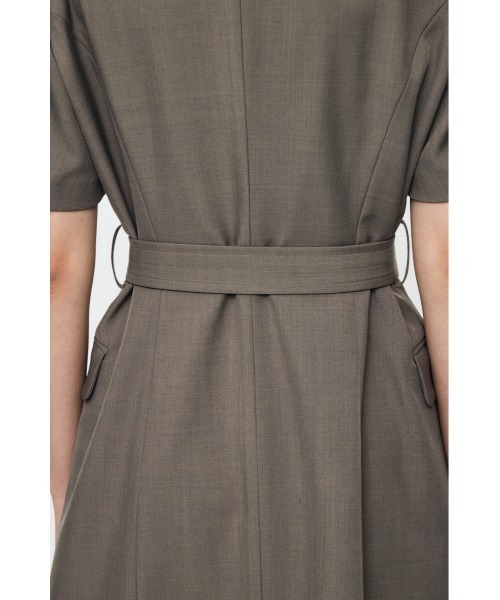 MOUSSY(マウジー)の「【26年SS新作】TRENCH ミニドレス(ワンピース・レディース・グレー/ネイビー/ブラウン・1/2)」の14枚目の写真