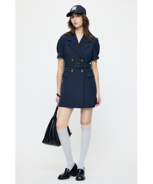 MOUSSY(マウジー)の「【26年SS新作】TRENCH ミニドレス(ワンピース・レディース・グレー/ネイビー/ブラウン・1/2)」の20枚目の写真