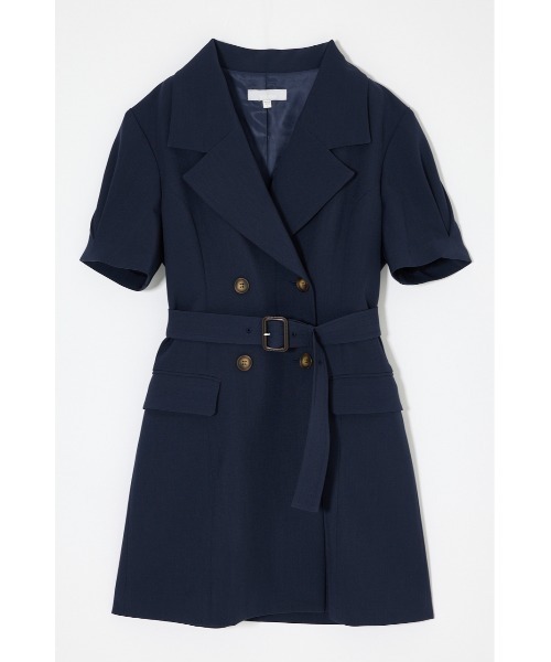 MOUSSY(マウジー)の「【26年SS新作】TRENCH ミニドレス(ワンピース・レディース・グレー/ネイビー/ブラウン・1/2)」の22枚目の写真