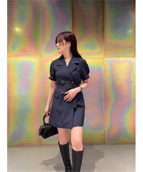 26年SS新作】TRENCH ミニドレス（ワンピース）｜MOUSSY（マウジー）の