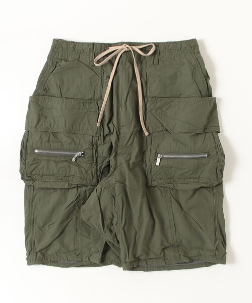 DANKE SCHON（ダンケシェーン）の「DankeSchon/ダンケシェーン/水溶性ボンディングフラップポケットショーツ（その他パンツ・レディース・ベージュ/カーキ・L/M）」の2枚目の写真