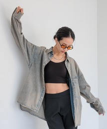 HEREIAM | 【HEREIAM MEN】ユニセックス/MID DENIM シャツ(シャツ/ブラウス)